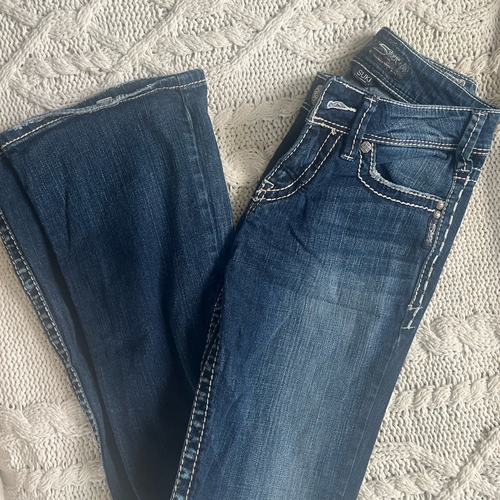 Silver Brand Suki Blue Denim Jeans